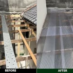 豊中波板張り替え