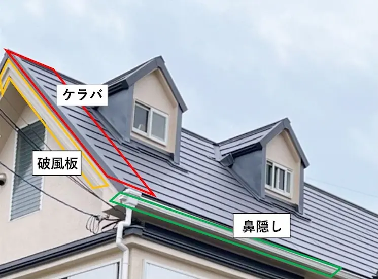 屋根の名称2