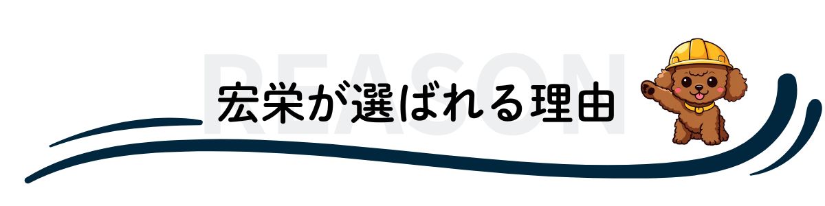 選ばれる理由見出し
