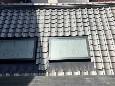 【トップライト(天窓)取付け工事】日当たり風通し良好!|日本家屋の屋根に後付工事|大阪市