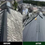 セキスイかわらCity→Nsproブラック葺き替え