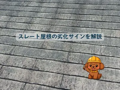 スレート屋根の寿命と劣化のサイン|住宅オーナー向けにメンテナンス時期を解説!